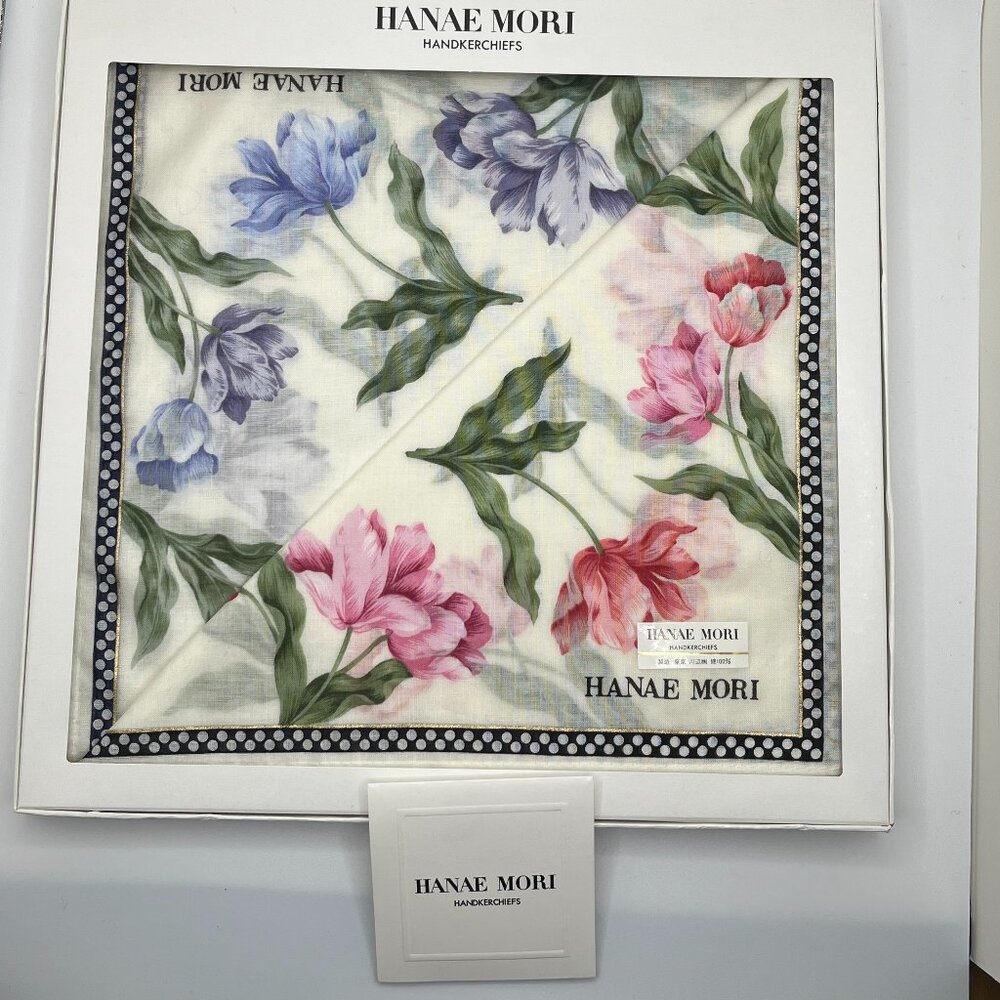 Hanae Mori Handkerchief Set